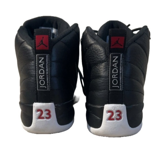 Nike Air Jordan 12 Retro GS “Playoffs/Black White” - Picture 3 of 3
